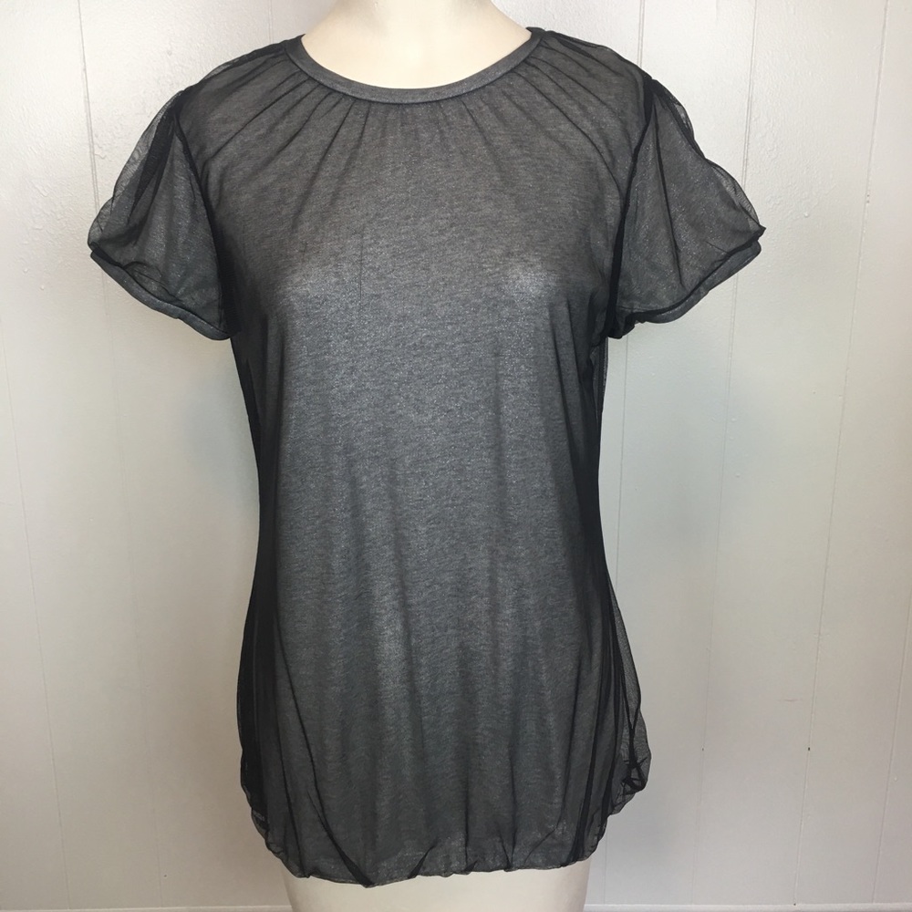 Calvin Klein Black Sparkly Blouse Sz. L